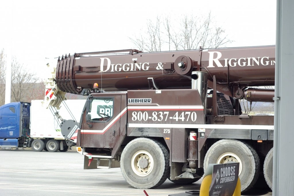 "Digging & Rigging" truck, Pennsdale, Pa. April 13, 2014