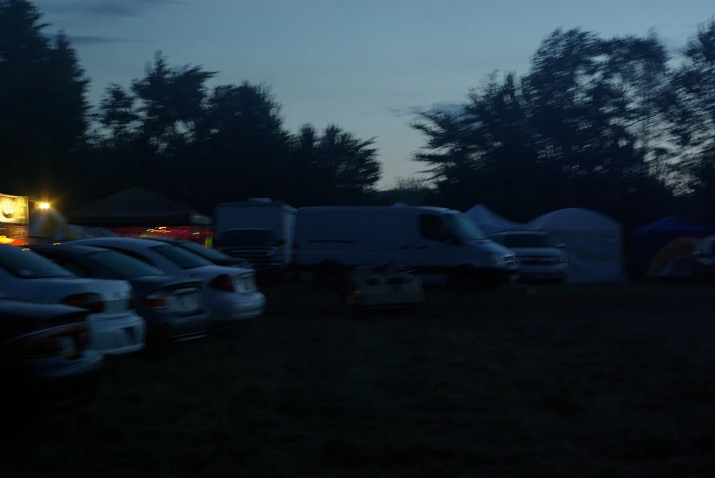 Saturday morning, July 6, 2013 - Liberty, Pa. I didn't take a picture that night until dawn. 